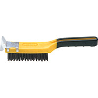 ALLWAY TOOLS SB411 Wire Brush, Carbon Steel Bristle, 12 in OAL