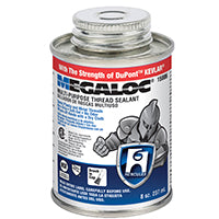 Oatey Megaloc 15806 Thread Sealant, 8 oz Can, Liquid, Paste, Blue