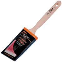 Linzer WC 2160-1.5 Paint Brush, 1-1/2 in W, 2-1/4 in L Bristle, Polyester Bristle, Sash Handle