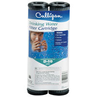 Culligan D-10A 2PK Carb Filtration Replacement Cartridge, 2 Count (Pack of 1), Gray