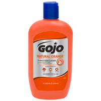 GOJO 0957-12 Hand Cleaner, Liquid, Citrus, 14 oz Squeeze Bottle