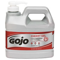 GOJO 2356-04 Hand Cleaner, Gel, Red, Cherry, 0.5 gal Bottle