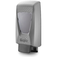 GOJO PRO TDX 7200-01 Hand Sanitizer Dispenser, 2000 mL Capacity, ABS/Polycarbonate, Gray, Wall Mounting