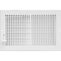 REGISTER SIDEWALL 12X4IN WHT