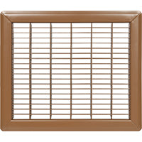 Imperial RG1184 Air Grille, 8 in L, 10 in W, Steel, Brown