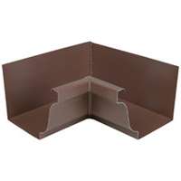 Amerimax 2520119 Gutter Miter, Aluminum, Brown
