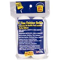 FOAMPRO 165 Roller Refill, 3/8 in Thick Nap, 4 in L, Foam Cover