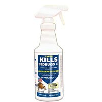 J.T. EATON 207-W Bed Bug Killer, Liquid, Spray Application, 1 qt Bottle