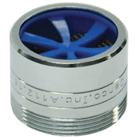 Danco 10476 Faucet Aerator, 15/16-27 x 55/64-27 Male x Female Thread, Brass, Chrome Plated, 1.5 gpm