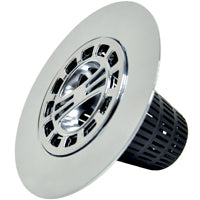 Danco, Inc. 3-Inch Hair Catcher for Stand-Alone Shower 10529, Pack of 1, Chrome in-Drain