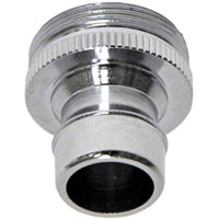 Danco 10506 Dishwasher Aerator Adapter, 15/16-27 x 55/64-27 in, Threaded, Brass, Chrome Plated