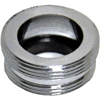 Danco 10508 Aerator Adapter, 55/64-27 x 13/16-27 in, Male, Brass, Chrome Plated