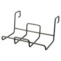 Landscapers Select GB-4327 Square Planter Holder with Hanger, Steel, Black, Powder coated