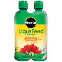 Miracle-Gro LiquaFeed 1004325 Plant Food Refill, 16 oz Bottle, Liquid, Clear Green