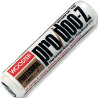 WOOSTER RR641-9 Paint Roller Cover, 3/16 in Thick Nap, 9 in L, Fabric Cover, White