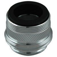 Plumb Pak PP800-32 Hose Adapter, 15/16-27 x 55/64-27 x 3/4 or 55/64 in, Hose, Chrome Plated