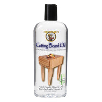 HOWARD BBB012 Cutting Board Oil, 12 oz Bottle, Light Tan, Gel