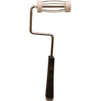 WOOSTER F0010-4 Roller Frame, 4 in L Roller, Polypropylene Handle, Threaded Handle