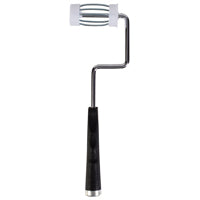 WOOSTER F0010-3 Roller Frame, 3 in L Roller, Plastic Handle, Threaded-Grip Handle