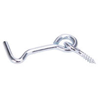 ProSource LR-415-PS Gate Hook and Eye, 1/8 in Dia Wire, Steel