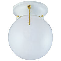 Boston Harbor F3WH01-33753L Ceiling Light Fixture, 0.5 A, 120 V, 60 W, 1-Lamp, A19 or CFL Lamp, Metal Fixture