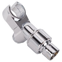 Boston Harbor B1105CP Swivel Ball Joint Shower Bracket, Plastic, Chrome, For: Handheld Shower Head