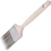 Linzer 2862-2.5 Paint Brush, 2-1/2 in W, 2-3/4 in L Bristle, Nylon/Polyester Bristle, Flat Sash Handle