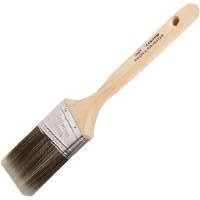 Linzer 2853-2.5 Paint Brush, 2-1/2 in W, 3 in L Bristle, Nylon/Polyester Bristle, Sash Handle