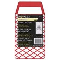 Linzer RM115 Bucket Grid, 9 in L, 4-3/4 in W, Plastic, Red, For: 1 gal Can