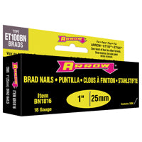 NAIL BRAD BROWN 18GA 1IN