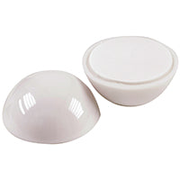 DOORSTOP WALL VINYL SLF AD WH