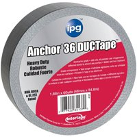 IPG 4137 Duct Tape, 60 yd L, 1.88 in W, Cloth Backing, Silver