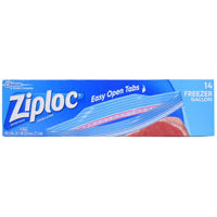 Ziploc 00389 Freezer Bag, 1 gal Capacity