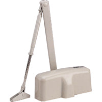 ProSource C103-BH-SA-IV Door Closer, Automatic, Aluminum, Ivory, 140 lb, 150 x 19 mm Mounting Hole Distance