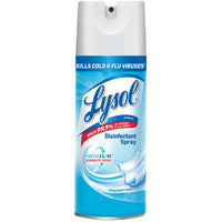 Lysol 1920074186 Disinfectant Cleaner, 12 oz, Liquid, Crisp Linen, Clear