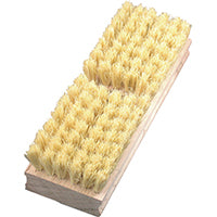 BIRDWELL 2012-12 Acid Brush, 7/8 in Brush, 1 in L Trim, Natural Tampico Trim, Hardwood Handle, 8 in OAL