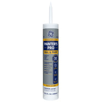 GE Max Extra 3500 GE22608 Siliconized Acrylic Caulk, Clear, -15 to 158 deg F, 10.1 oz Cartridge