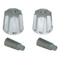 Danco 88860 Faucet Handle, Zinc, Chrome Plated, For: Gerber Two Handle Tub/Shower Faucets