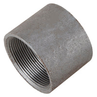 Worldwide Sourcing Bsc 40 Malleable Black Steel Merchant Coupling 1-1/2"