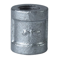 Worldwide Sourcing 21-1/4G Pipe Coupling, 1/4 in, FNPT, Malleable Steel, SCH 40 Schedule, 300 psi Pressure