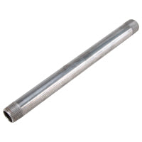 Prosource 3/4X12B Pipe Nipple, 3/4 in, Male, Steel, SCH 40 Schedule, 12 in L