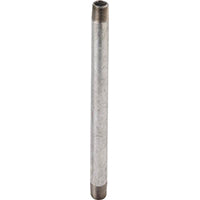 WORLDWIDE SOURCING 1XCG Galvanized 1xclose, EA Pipe Nipple