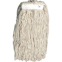 BIRDWELL 9051-12 Saddle Mop Head, 1-1/4 in Headband, Cotton