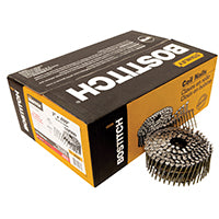 Bostitch C6P99D Framing Nail, 2 in L, Steel, Ring Shank