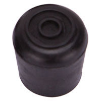 MINTCRAFT FE-50638-B Rubber Leg Tip, black, 6-Pack