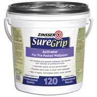 ZINSSER 2906 Wallpaper Adhesive Clear, Clear, 1 gal Container