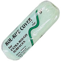 Linzer RR 901 Paint Roller Cover, 1 in Thick Nap, 9 in L, Knit Fabric Cover, Green