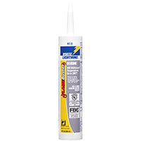 WHITE LIGHTNING FLAME BUSTER W44117010 Silicone Sealant, Red, -20 to 122 deg F, 10 oz Cartridge