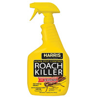 Harris Roach Killer, Liquid Spray with Odorless and Non-Staining 12-Month Extended Residual Kill Formula (32oz)