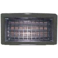 Bestvents 315CBR Foundation Vent, 62 sq-in Net Free Ventilating Area, Mesh Grill, Thermoplastic, Brown